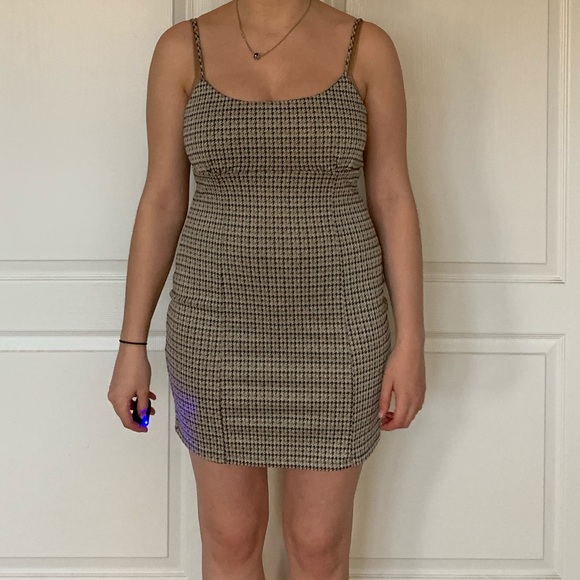 Plaid mini dress - Picture 3 of 6